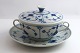 Lundin Antique 
presents: 
Bing & 
Grondahl. Blue 
painted. 
Bouillon cup 
with lace 
border. Model 
481.6. Diameter 
of ...