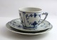 Lundin Antique 
presents: 
Bing & 
Grondahl. Blue 
painted. Coffee 
cup / saucer 
and cake plate 
with lace 
border. ...