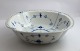 Lundin Antique 
presents: 
Bing & 
Grondahl. Blue 
painted. Square 
bowl with lace 
border. Model 
313.6. Height 7 
cm. ...