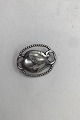 Danam Antik 
presents: 
Evald 
Nielsen Silver 
Brooch 
(Moonstone)