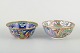 L'Art presents: 
2 Chinese 
bowls, 
porcelain and 
cloisonné.