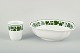 L'Art presents: 
Meissen, 
Vase and Bowl, 
Vine-Leaf 
Pattern, 
“Voller grüner 
Weinkranz”.