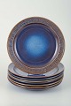L'Art presents: 
Gefle, 8 
small luncheon 
plates, Kosmos 
series.
