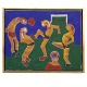 Aabenraa 
Antikvitetshandel 
presents: 
Henry 
Heerup, 
1907-93, oil on 
canvas. Signed 
Heerup. Soccer 
players. ...