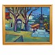 Aabenraa 
Antikvitetshandel 
presents: 
Karl 
Larsen, 
1897-1977, oil 
on canvas. 
City, France. 
Signed. Visible 
size: ...