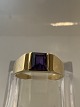 Antik Huset 
presents: 
14 carat 
gold, Women's 
ring with an 
amethyst.
Ring size 52.