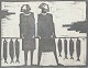 L'Art presents: 
Åke Holm, 
Sweden.
Woodcut, The 
Apostles Peter 
and Andrew, 
1970s.