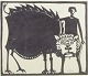 L'Art presents: 
Åke Holm, 
Sweden.
Woodcut, 
Daniel in the 
Lion’s Den, 
1970s.