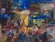 L'Art presents: 
Fred 
Andersson, 
Sweden.
“Piccadilly 
Circus, 
London”, 1967.
Mixed media on 
paper.