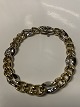 Antik Huset 
presents: 
Bracelet 
Red and white 
Gold 14 Karat
Length 18,5 
cm.