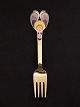 Middelfart 
Antik presents: 
Anton 
Michelsen gold 
plated sterling 
silver 
Christmas fork 
1972