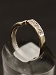 Middelfart 
Antik presents: 
14 carat 
white gold ring 
with small 
diamonds