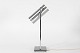 Stari Antik 
presents: 
Jo 
Hammerborg
Trombone desk 
lamp
of aluminium
Fog & Mørup