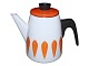 Antik K 
presents: 
Lotus
White and 
orange coffee 
pot