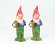 Osted Antik & 
Design 
presents: 
Set of 
Santa 
Candlesticks - 
Christmas Elves 
- Christmas 
Decorations - 
German ...