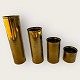 Moster Olga - 
Antik og Design 
presents: 
Peter 
Jensen A/S
Brass tealight 
candle holders
4pcs total 350 
DKK