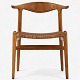 Roxy Klassik 
presents: 
Hans J. 
Wegner / 
Johannes 
Hansen.
JH 505 - 'Cow 
Horn Chair' in 
patinated oak 
with ...