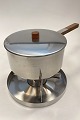 Danam Antik 
presents: 
Stelton 
Peter Holmblad 
fondue pot set 
in stainless 
steel
