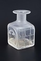 L'Art presents: 
Bertil 
Vallien, 
Åfors/Kosta 
Boda, Sweden, 
ca. 1970-1980.
Square vase in 
frosted glass 
with a ...