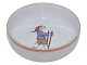Antik K 
presents: 
Bing & 
Grondahl
Bowl for 
porridge with 
Christmas boy 
on skies