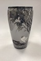 Danam Antik 
presents: 
Royal 
Copenhagen Art 
Nouveau Vase - 
Hens and 
Rooster No. 
2031/66