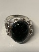 Antik Huset 
presents: 
Signet 
Ring in 
sterling silver 
with green 
stone.
Size. 63.