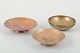 L'Art presents: 
Tumulus 
Bronce, Denmark
Set of three 
bowls in 
patinated 
bronze.