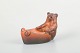 L'Art presents: 
Ipsens 
Enke, Denmark
Bowl with 
seated bear in 
boat-shaped 
form.