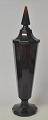Pegasus – Kunst 
- Antik - 
Design 
presents: 
Art deco 
glass lid vase, 
approx. 1930. 
Germany.