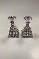 Danam Antik 
presents: 
Pair of 
Hugo Grun 
Silver 
Candlesticks 
from 1949