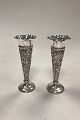 Danam Antik 
presents: 
Set of 
English 
Sterling Silver 
Vases
