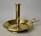 Pegasus – Kunst 
- Antik - 
Design 
presents: 
Chamber 
candlestick in 
brass, stamped, 
19th century. 
Denmark.