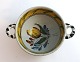 Lundin Antique 
presents: 
Kellinghusen.
 Small faience 
ear bowl. 
Diameter 12 cm. 
Height 6.5 cm. 
With very small 
...