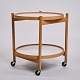 Osted Antik & 
Design 
presents: 
Bøllinge 
Tray Table - 
White & Black - 
Teak - Hans 
Bølling - Brdr. 
Krüger
