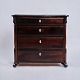 Osted Antik & 
Design 
presents: 
Chest of 
drawers - 
Mahogany - Lion 
feet - Curved 
top - 1840s
