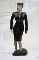 K&Co. presents: 
Decorative 
lady carved in 
wood from the 
1930s...
