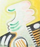 L'Art presents: 
Osmund 
Hansen
Abstract 
composition.
Gouache on 
paper.