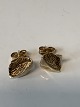 Antik Huset 
presents: 
Earrings 
in 8 carat 
gold.
Length 1.1 cm.