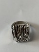 Antik Huset 
presents: 
Full and 
solid silver 
ring in 
sterling 
silver.
Size: 53.