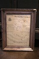 K&Co. presents: 
Old French 
handwritten 
liquor bill 
framed in an 
old silver 
frame with 
patina...