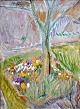 Pegasus – Kunst 
- Antik - 
Design 
presents: 

Kielberg, 
Ole (1911 - 
1985) Denmark: 
Crocusbed, 
1954-60