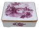 Antik K 
presents: 
Pirkenhammer
Lidded 
box with purple 
decoration