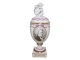 Antik K 
presents: 
Royal 
Copenhagen
Lidded Putto 
vase with 
Mozart with 
pink decoration