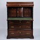 Osted Antik & 
Design 
presents: 

Secretary 
– Mahogany – 
Green Felt 
Cloth & Brass 
Handles – 4 
Drawers – 1820s
