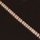 Aabenraa 
Antikvitetshandel 
presents: 
14kt white 
gold tennis 
bracelet with 
62 diamonds 
with a total of 
circa ...