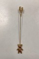Danam Antik 
presents: 

Georg 
Jensen Golden 
Christmas 
Candleholder - 
Teddy Bear 2003