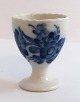 Lundin Antique 
presents: 
Royal 
Copenhagen. 
Blue flower, 
svejfet. Egg 
cup. Model 
1568. Height 
6.5 cm. (3 
quality)