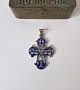 Karstens Antik 
presents: 
Large 
Dagmar cross in 
gilded silver 
and enamel
