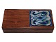 Antik K 
presents: 
Alfred 
Klitgaard
Lidded 
rosewood box 
with Bodil Eje 
enamel