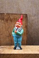 K&Co. presents: 
Decorative 
old painted 
terracotta 
Santa Claus 
with fine 
patina...